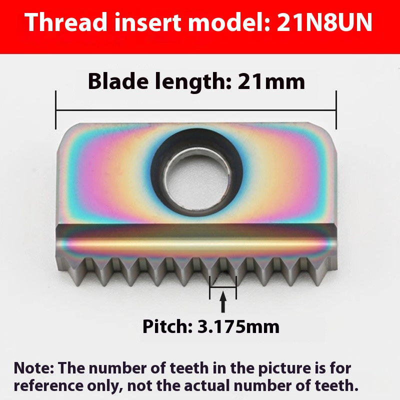 2061-SR00 machining center, thread milling shank, internal and external thread, comb shank, milling shank, lengthened single edge, double edge Shandong Denso Pricision Tools Co.,Ltd.